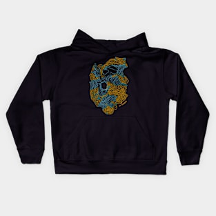 Mt Ruapehu v1 Kids Hoodie